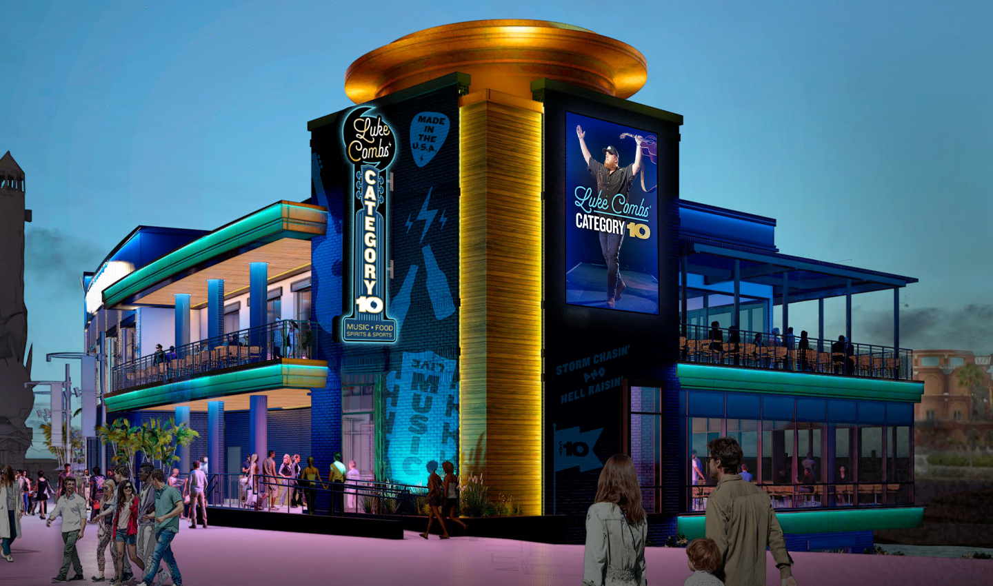 Rendering of the new Category 10 Orlando