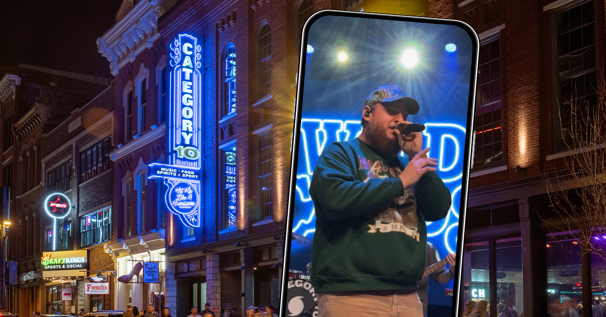 ICYMI: Luke Combs Surprises Category 10 Crowd 